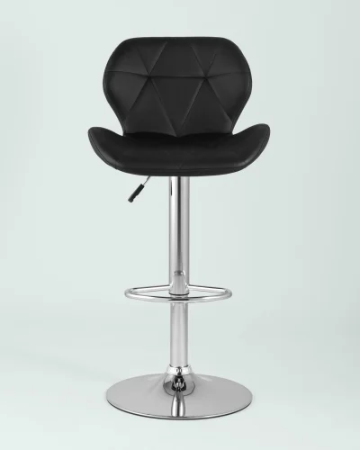 Стул барный Бон, черный NP УТ000039150 Stool Group, /экокожа, ножки/металл/, размеры - ***** фото 7