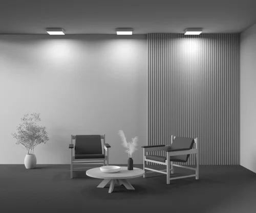Светильник потолочный LED Zon C032CL-36W3K-SQ-W Maytoni белый на 1 лампу, основание белое в стиле современный квадраты фото 10