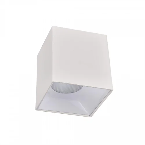 Светильник накладной LED Старк CL7440200 Citilux белый 1 лампа, основание белое в стиле хай-тек современный квадратный