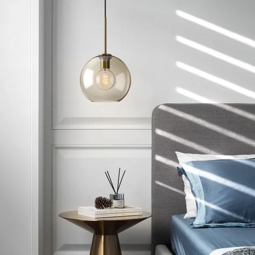 Светильник подвесной VILMO F 213943-26 ImperiumLoft янтарный на 1 лампу, основание латунь в стиле современный лофт фото 9 Светильник подвесной VILMO F 213943-26 ImperiumLoft янтарный на 1 лампу, основание латунь в стиле современный лофт фото 9