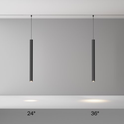 Трековый светильник Фокус / Focus Led Exility X (Эксилити Х) 4000K 7Вт 36° TR245-7W4K-B Maytoni чёрный для шинопроводов серии Трековая система EXILITY X (Эксилити Х) чёрный фото 9