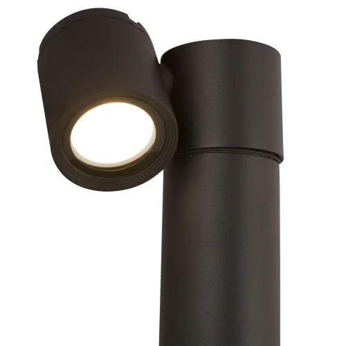 Парковый светильник Wall Street O010FL-01B Maytoni уличный IP54 чёрный 1 лампа, плафон чёрный в стиле современный GU10 фото 3