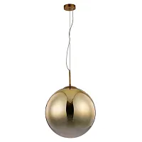 Светильник подвесной Jupiter Gold A7964SP-1GO Arte Lamp золотой 1 лампа, основание золотое в стиле современный шар