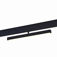 Трековый светильник магнитный LED ST802.436.12 ST-Luce чёрный для шинопроводов серии Skyline 48