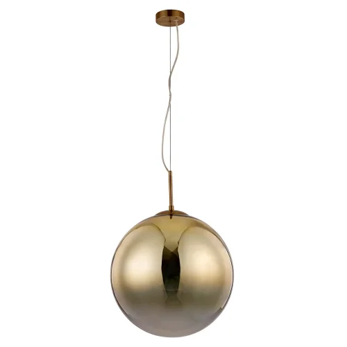 Светильник подвесной Jupiter Gold A7964SP-1GO Arte Lamp золотой на 1 лампу, основание золотое в стиле современный шар