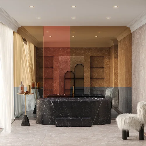 Светильник точечный Orb DL130-GX53-MG Maytoni матовый золото на 1 лампу, основание матовое золото в стиле современный хай-тек круглый фото 10