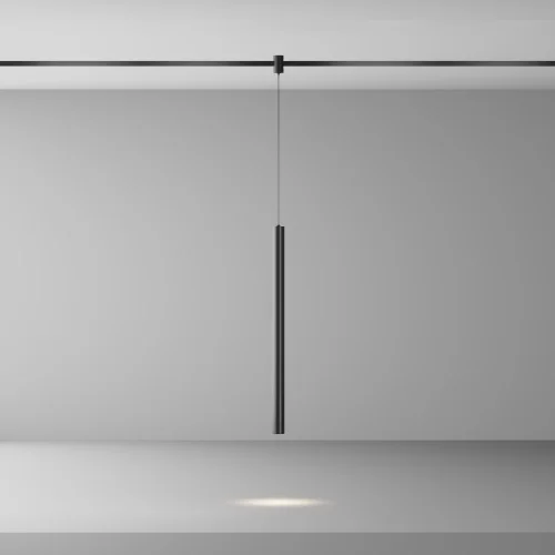 Трековый подвесой светильник Focus Led Flarity 4000K 5Вт 60° TR156-1-5W4K-B Maytoni чёрный для шинопроводов серии Magnetic trаck system Flarity чёрный фото 4
