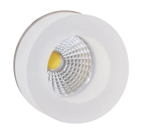 Светильник накладной LED Barbi APL.0093.09.05 Aployt белый на 1 лампу, основание белое в стиле хай-тек современный круглый