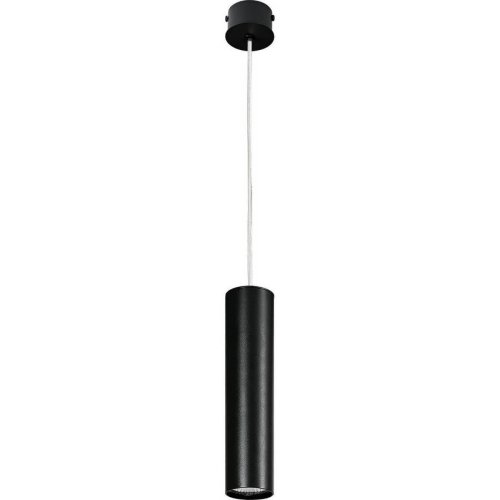 Светильник подвесной Eye Black 6840-NW Nowodvorski чёрный 1 лампа, основание чёрное в стиле минимализм трубочки