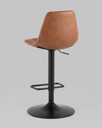 Стул барный Code, экокожа, коричневый УТ000038966 Stool Group, /, ножки//, размеры - *1120***450*485 фото 4