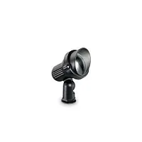 Прожектор TERRA PR SMALL NERO Ideal Lux уличный IP65 чёрный на 1 лампу, плафон чёрный в стиле современный GU10