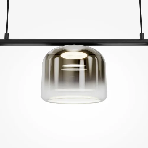 Светильник подвесной LED Spirito MOD286PL-L12B3K Maytoni на 3 лампы, основание в стиле современный линейный фото 2