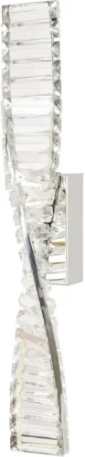 Бра LED Vintage 4020/09/01WL Stilfort прозрачный на 1 лампу, основание хром в стиле современный с пультом