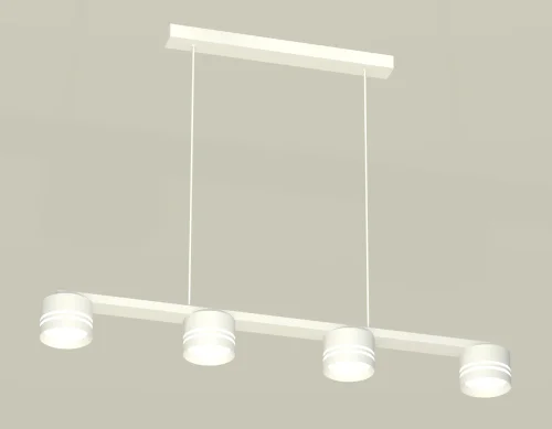 Светильник подвесной XB9151204 Ambrella light белый 4 лампы, основание белое в стиле современный хай-тек 