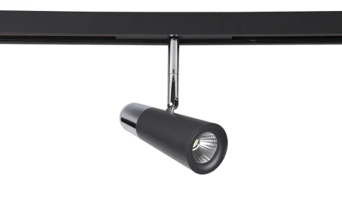 Трековый светильник магнитный LED CLT 0.33 006 12W BL-CH 4000K Crystal Lux чёрный для шинопроводов серии Clt 0.33 чёрный