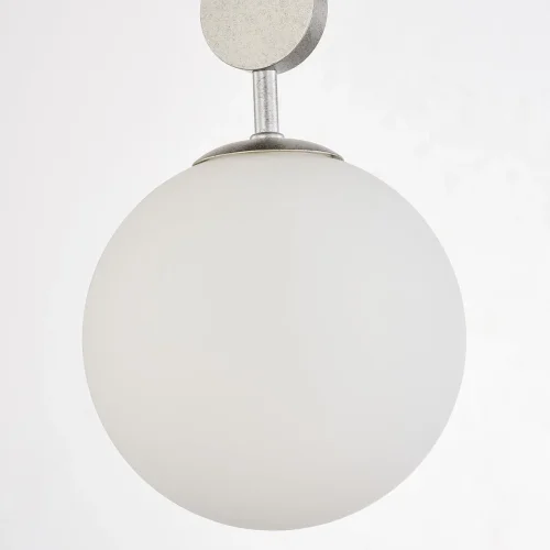 Светильник подвесной Absolute 2929-1P Favourite белый 1 лампа, основание серебряное в стиле современный шар фото 4