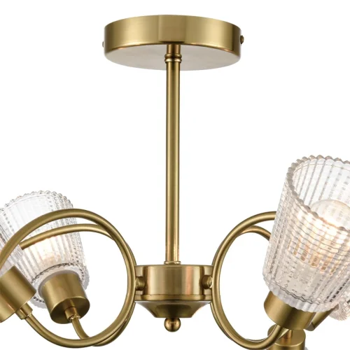 Люстра потолочная Imana 8154/8C Lumion на 8 ламп, основание медь в стиле современный фото 4
