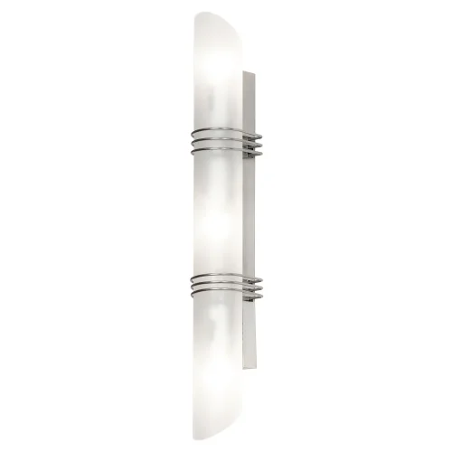 Бра SELVINO LSA-7711-03 Lussole белый на 3 лампы, основание никель в стиле современный 