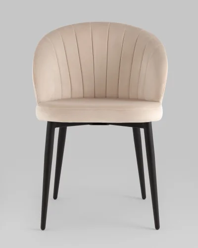 Стул Lastura велюр молочный УТ000039133 Stool Group, /, ножки//, размеры - *770***530*570 фото 5