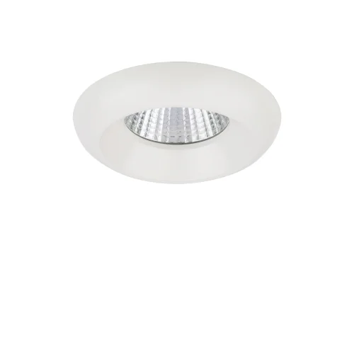 Светильник точечный LED Monde 071176 Lightstar белый 1 лампа, основание белое в стиле 10083 