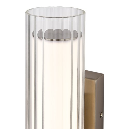 Бра LED Enfys SL2010.101.01 ST-Luce прозрачный белый на 1 лампу, основание никель в стиле современный фото 5 Бра LED Enfys SL2010.101.01 ST-Luce прозрачный белый на 1 лампу, основание никель в стиле современный фото 5