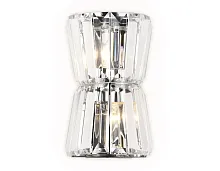 Бра TR5217 Ambrella light прозрачный 2 лампы, основание хром в стиле современный 