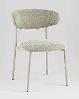 Стул обеденный Ayla, бежево-зеленый, кремовые ножки УТ000041711 Stool Group, /, ножки//, размеры - *****