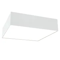 Светильник потолочный LED Zon C032CL-24W3K-SQ-W Maytoni белый 1 лампа, основание белое в стиле современный квадраты