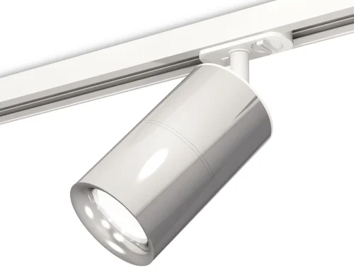 Трековый светильник Track System XT7405002 Ambrella light серебряный для шинопроводов серии Track System серебряный