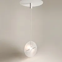 Светильник подвесной LED Reflex MOD154PL-L6W3K Maytoni белый на 1 лампу, основание белое в стиле 