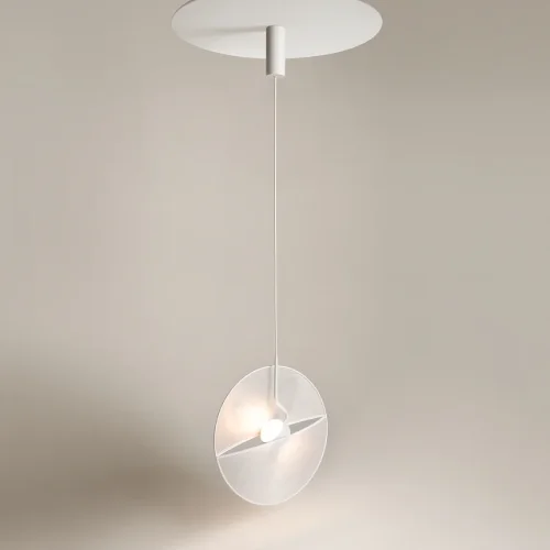 Светильник подвесной LED Reflex MOD154PL-L6W3K Maytoni белый на 1 лампу, основание белое в стиле 