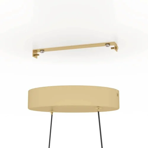 Светильник подвесной Lodosa 390205 Eglo латунь на 1 лампу, основание латунь в стиле современный хай-тек фото 3