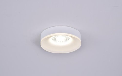 Светильник точечный Tevere OML-102909-01 Omnilux белый 1 лампа, основание белое в стиле современный 