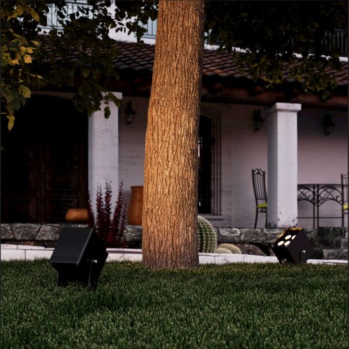 Прожектор ЛЕД Глэри SL9520.415.01 ST-Luce уличный IP65 чёрный на 1 лампу, плафон чёрный в стиле хай-тек современный ЛЕД фото 3