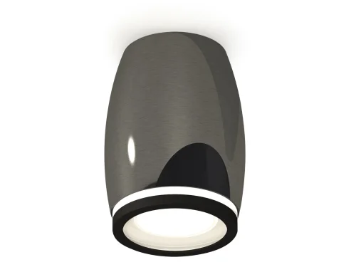 Светильник накладной Techno spot XS1123020 Ambrella light чёрный 1 лампа, основание чёрное в стиле современный круглый