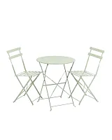 Комплект стола и двух стульев Бистро, светло-зеленый УТ000036325 Stool Group