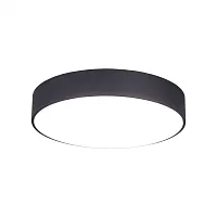 Светильник накладной LED Тао CL712242N Citilux белый 1 лампа, основание чёрное в стиле современный круглый