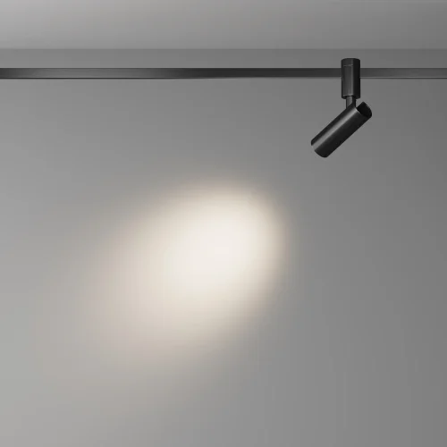 Трековый светильник Focus Led Flarity 3000K 12Вт 60° TR144-1-12W3K-W-B Maytoni чёрный для шинопроводов серии Magnetic trаck system Flarity чёрный фото 3