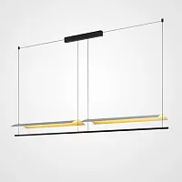 Светильник подвесной GARTH B L118 220703-23 ImperiumLoft чёрный на 2 лампы, основание чёрное в стиле современный минимализм Светильник подвесной GARTH B L118 220703-23 ImperiumLoft чёрный на 2 лампы, основание чёрное в стиле современный минимализм