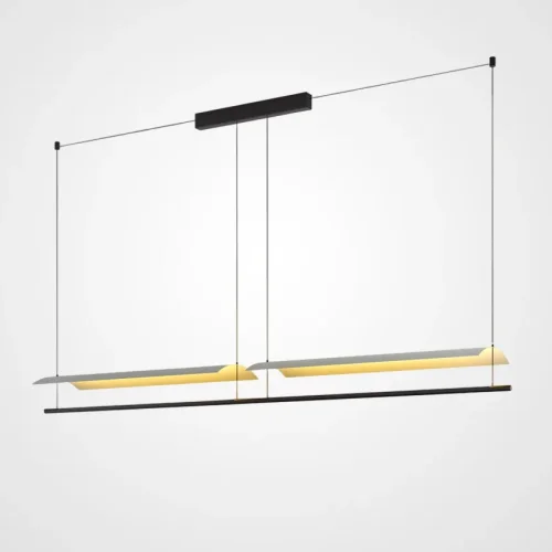 Светильник подвесной GARTH B L118 220703-23 ImperiumLoft чёрный на 2 лампы, основание чёрное в стиле современный минимализм Светильник подвесной GARTH B L118 220703-23 ImperiumLoft чёрный на 2 лампы, основание чёрное в стиле современный минимализм