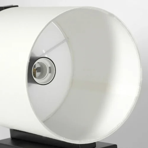 Бра Cozy LSP-8811 Lussole бежевый на 1 лампа, основание чёрное в стиле современный  фото 5