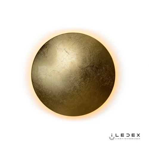 Бра LED Lunar ZD8102-18W Gold iLedex золотой на 1 лампа, основание золотое в стиле современный хай-тек  фото 3