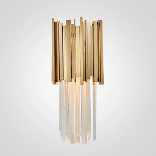 Бра Empire Suspension 149480-22 ImperiumLoft прозрачный золотой на 2 лампы, основание золотое в стиле современный 