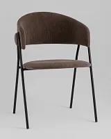 Стул Колин NEW вельвет коричневый УТ000038994 Stool Group, /, ножки//, размеры - *790***570*470