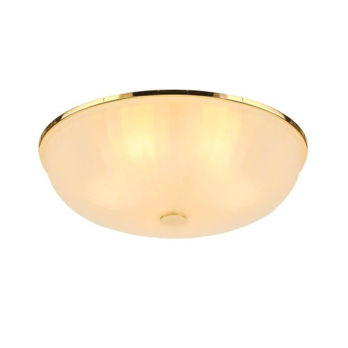 Люстра потолочная Costa 2752-5C F-promo белая на 5 ламп, основание золотое в стиле классический 