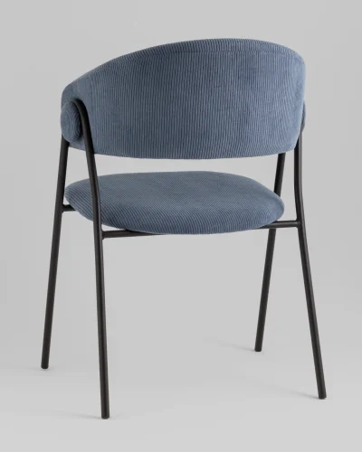 Стул Колин NEW вельвет пыльно-синий УТ000038996 Stool Group, /, ножки//, размеры - *790***570*470 фото 4
