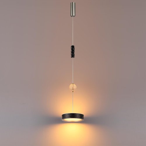 Светильник подвесной LED Riviera 5451/32LB Odeon Light белый на 1 лампу, основание никель в стиле классический современный фото 3 Светильник подвесной LED Riviera 5451/32LB Odeon Light белый на 1 лампу, основание никель в стиле классический современный фото 3