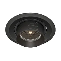 Светильник точечный LED Elem DL052-L12B4K Maytoni чёрный 1 лампа, основание чёрное в стиле хай-тек современный 