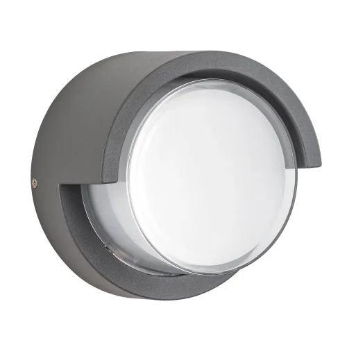 Настенный светильник LED Paletto cyl 382193 Lightstar уличный IP54 серый 1 лампа, плафон белый в стиле модерн LED