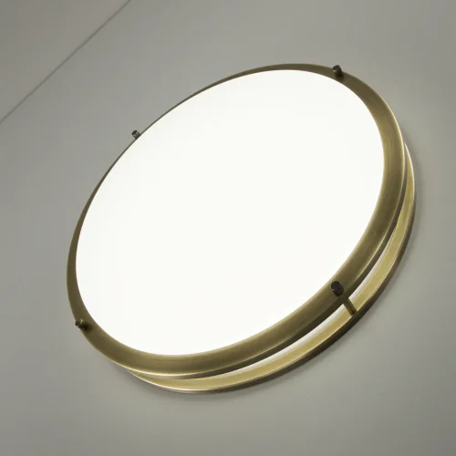 Светильник потолочный LED Бостон CL709503N Citilux белый 1 лампа, основание матовое бронза в стиле модерн  фото 5